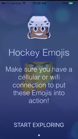 Game screenshot Free Hockey Emojis mod apk
