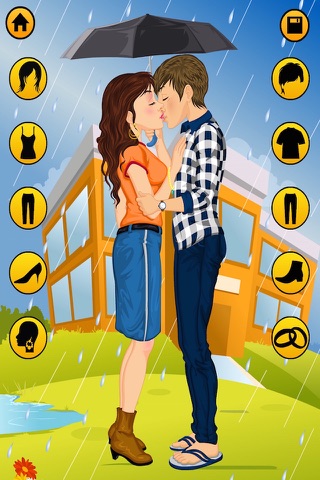 Kissing Dressup For Girls - 18 Kissing Dress Up Games screenshot 4