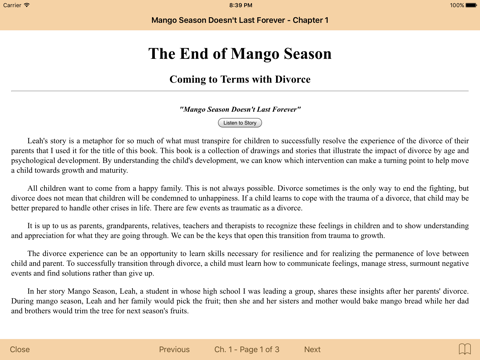 Divorce App iPad screenshot 2 - Lifestyle app
