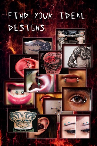 Piercing & Tattoo Catalog FREE - Yr Design Ideas of Body Art Inked or Pierced screenshot 2