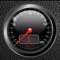 This iPhone app shows the Actual, Maximum and Average GPS Speed in km/h