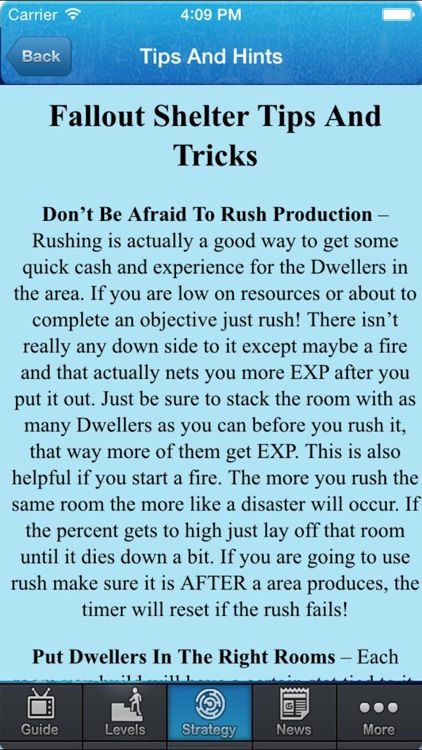 Guide For Fallout Shelter(unofficial) screenshot-4