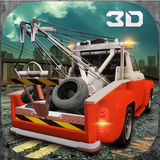 Tow Truck Driver Car Fix 3D Simulator Icon