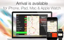 Arrival - GPS driving assistant: ETA, travel time and directions to your favorite locations iPhone image 2