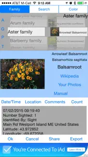 wildflower journal iphone screenshot 2