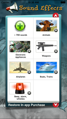 Soundboard: Sound effects / board and play pranks! screenshot 2