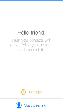 Contact Cleaner - clean your contacts with easeのおすすめ画像1