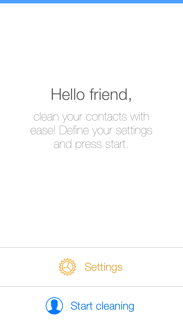 Contact Cleaner - clean your contacts with ease