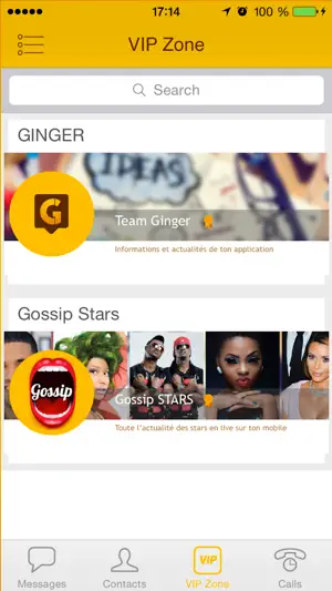 Ginger Messenger screenshot 3
