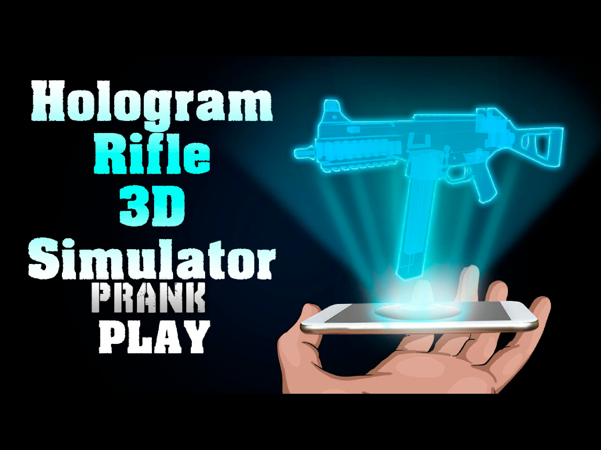 Hologram Rifle 3D Simulator