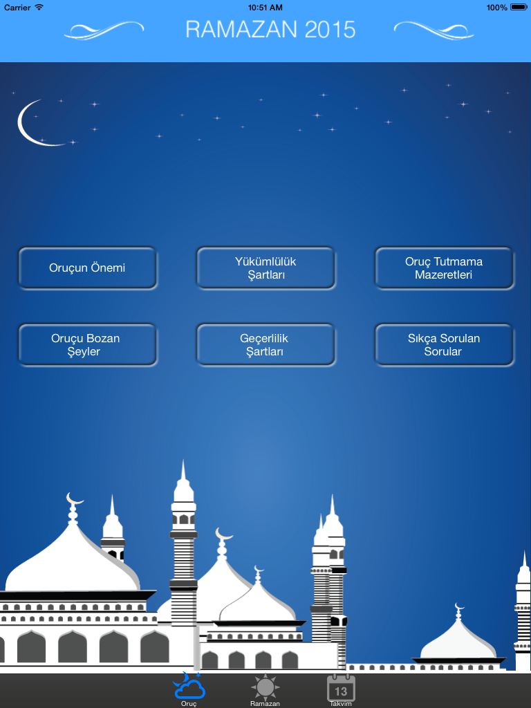 Ramazan ve Imsakiye 2015 screenshot 5