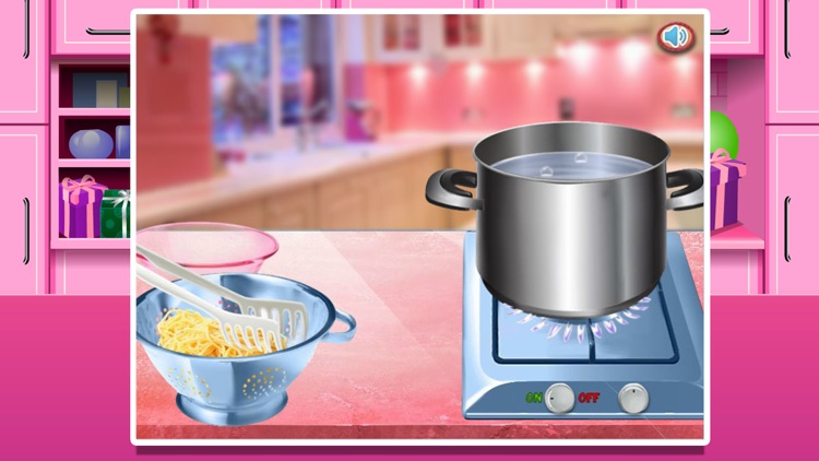 Kid's cooking class-spaghetti