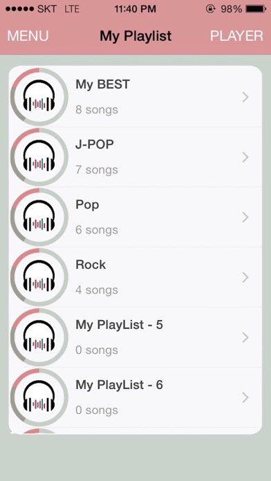 iLoveMusic2-オシャレ無料MP3... screenshot1