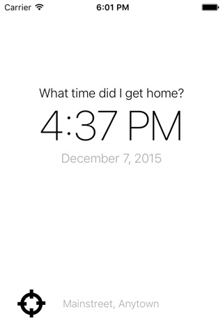 What time did I get home? screenshot 3