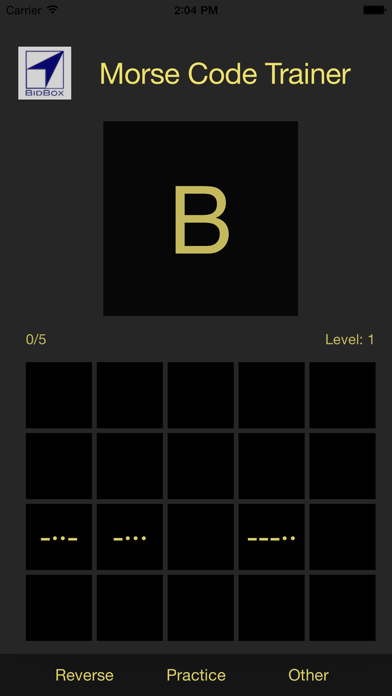 Screenshot #1 pour Morse Code Training