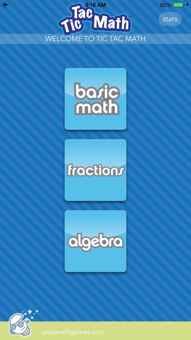 Tic Tac Math Trilogy Screenshot