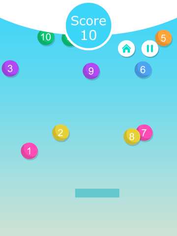 Screenshot #6 pour ABC 123 Bouncing Ball Learning Game