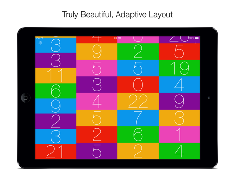 Simple Counter – Tally Counters and Scorekeeper Done Right iPad screenshot 5 - Productivity app