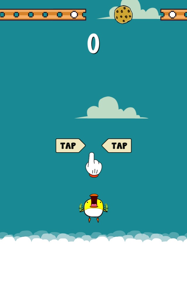 Cookie Bird Fly - Tap To Bounce And Eat Cookies But Dont Touch The Walls screenshot 2