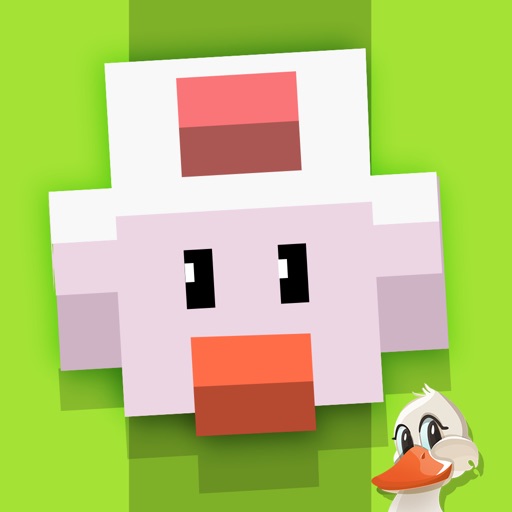 Blocky Duck Crosses the Highway – Endless Tiny Bird Escape iOS App