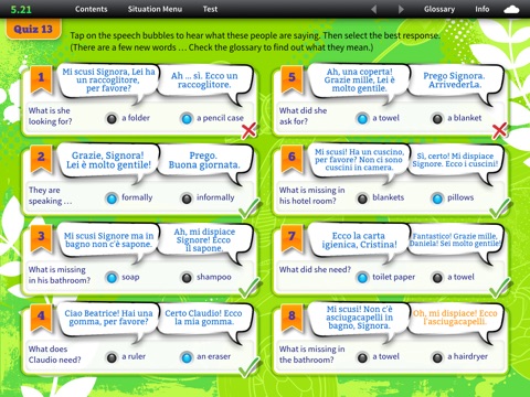 iCan Speak Italian Level 1 Module 4 screenshot 4