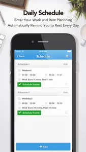 BreakingTime · Smart Reminder for Work & Rest screenshot #4 for iPhone