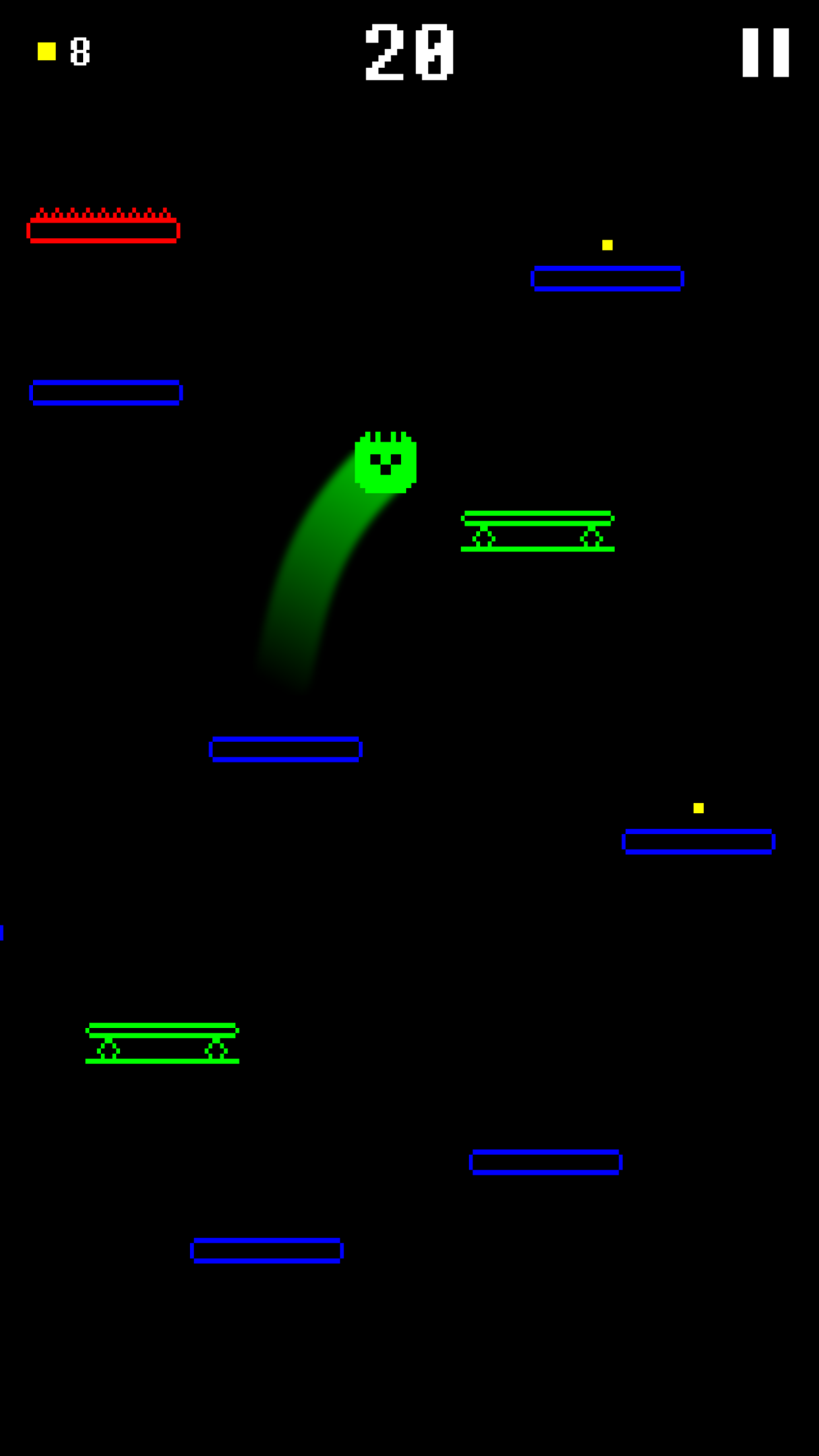 Bounce Dac Saga jumps in retro 8bit style and old school fashion screenshot 3