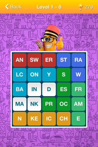Worders: Word Parts - new word search puzzle game, find, gather and guess words on the fieldのおすすめ画像1