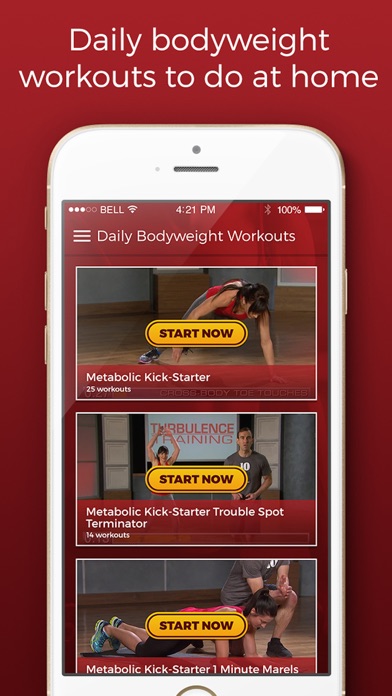 Screenshot #1 pour Daily Bodyweight Workouts