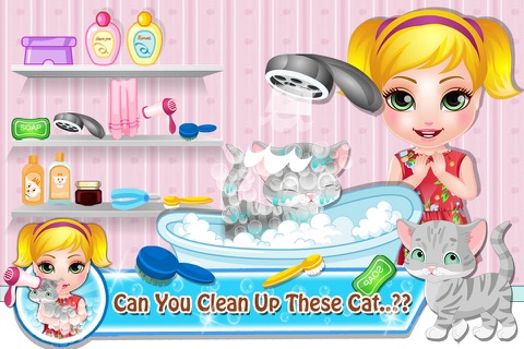 New Born Baby Cat Spa screenshot 3