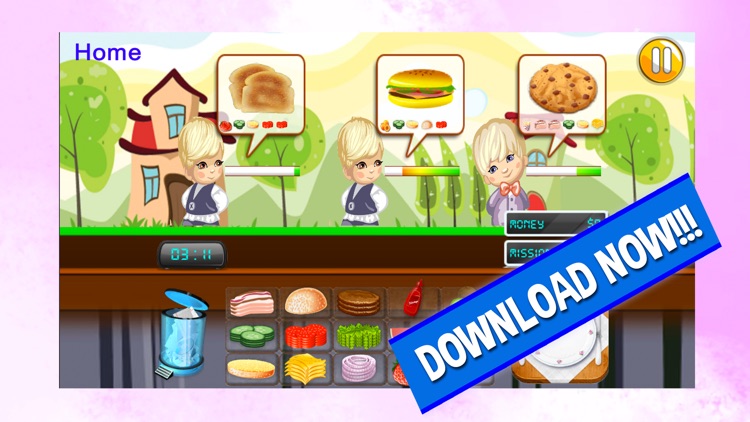 Kid Cooking Food : The Funny Restaurant Simulator Free games