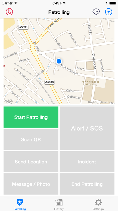 Screenshot #3 pour Security Guard Patrolling And Control Room App by Sapp