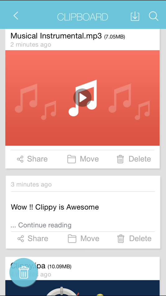 #4. Clippy - Transmit anything between iOS and Mac wirelessly (iOS) 由: INDIANIC INFOTECH LTD