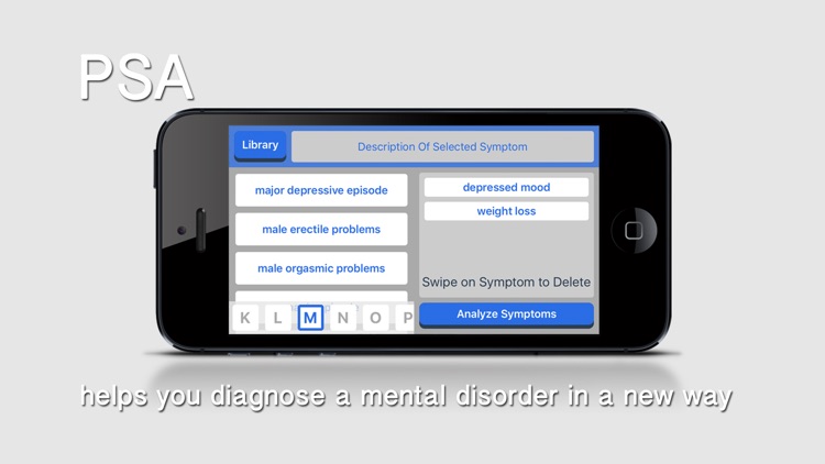 PSA (Psychological Symptoms Analyzer)