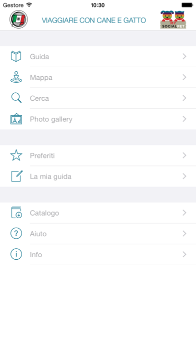 Screenshot #1 pour Viaggiare con Cane e Gatto