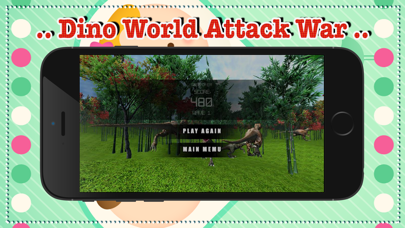 Screenshot #3 pour dinosaur world attack war