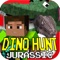 DINOSAURUS HUNT ( Jurassic Craft Version ) - Survival Block Mini game with Multiplayer