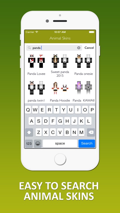 Animal Skins - Best Skins for Minecraft PE & PC
