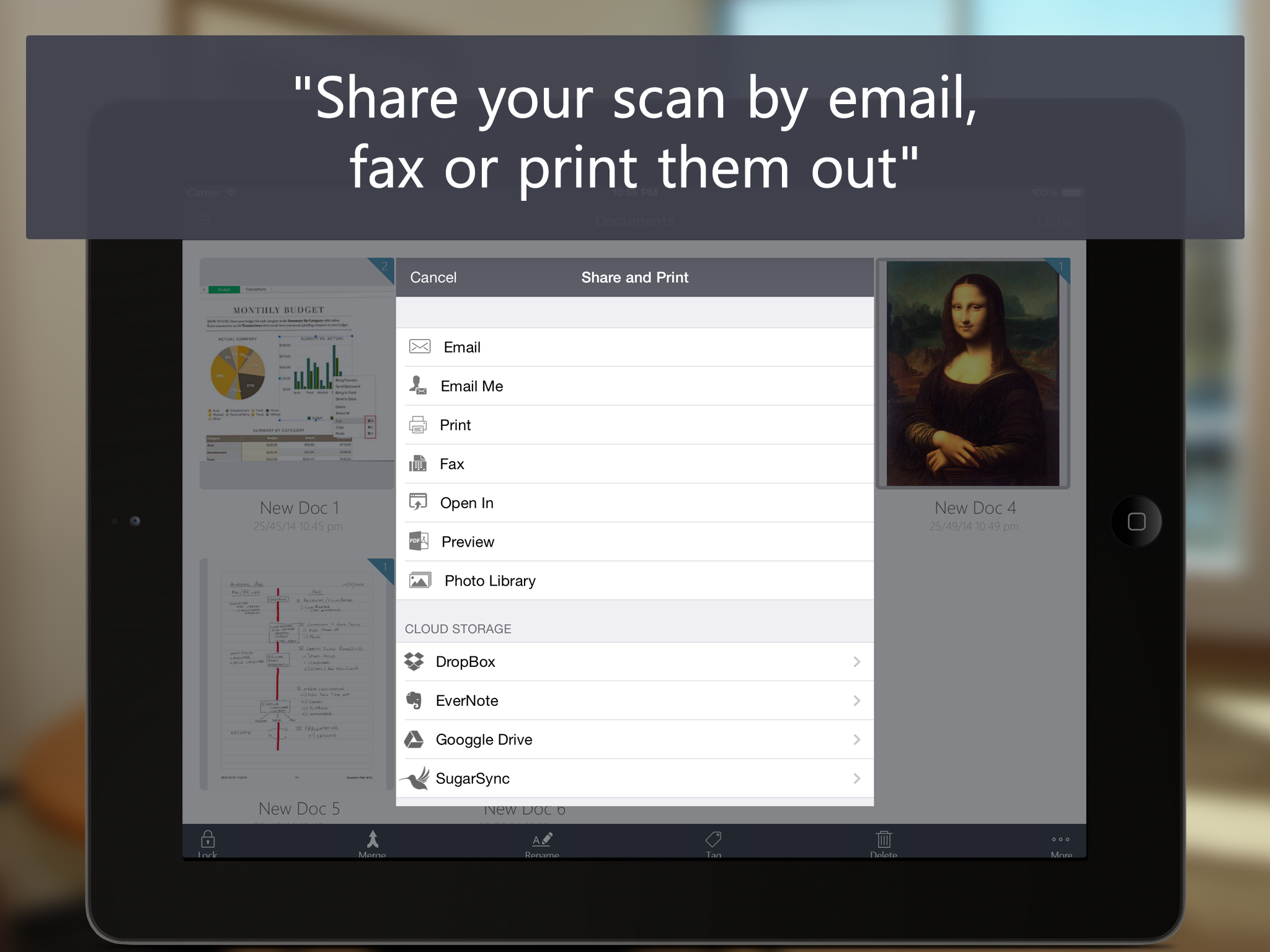 QuickScan - Scan PDF, Print, Fax, Email, and Upload to Cloud Storages screenshot 5