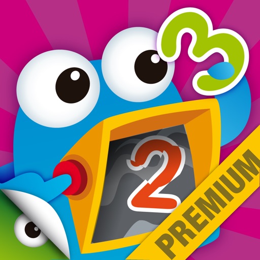 Aliens & Numbers - games for kids to learn maths and practice counting (Premium) icon