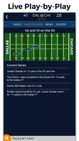 Game screenshot Pro Football Radio & Live Scores apk