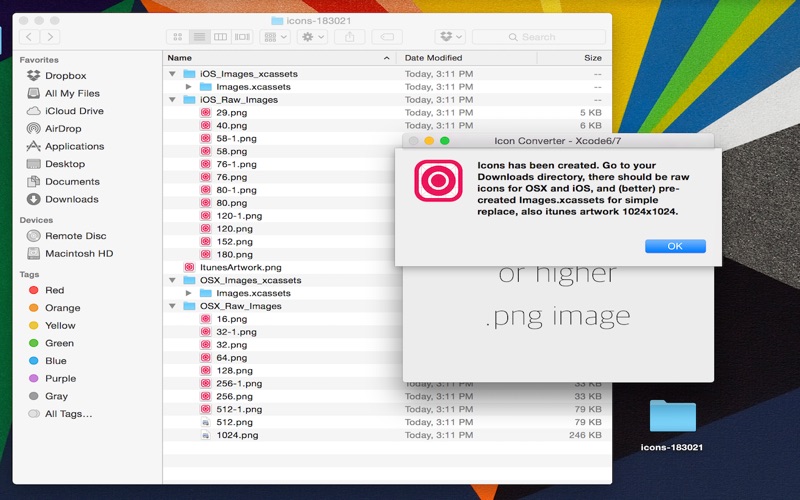 Icon Resizer - Convert icon image to xcassets thumbnail 2