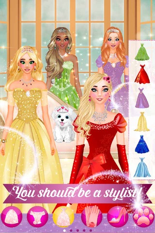 Princess Fashion Makeover - Design your fairy tale dress screenshot 2