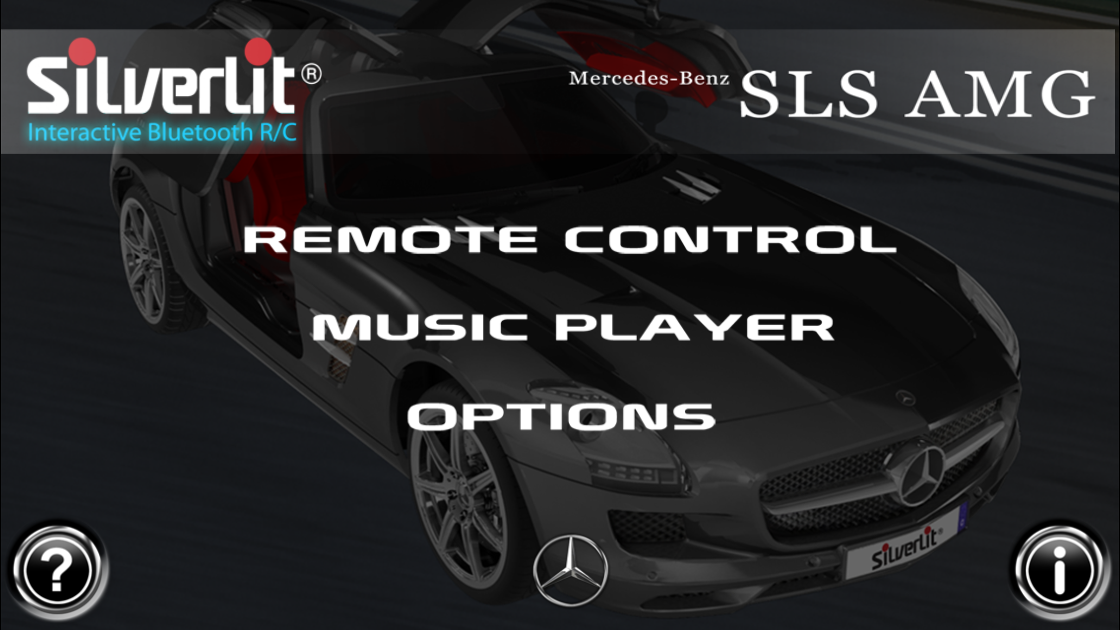 Silverlit Bluetooth RC Mercedes Benz SLS AMG