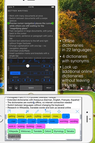 Textkraft Pocket screenshot 2