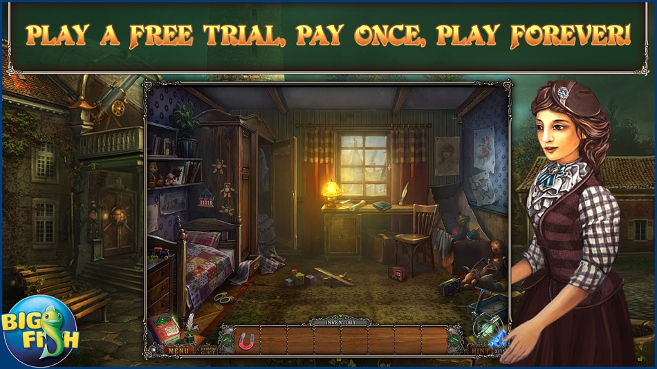 #1. Whispered Secrets: The Story of Tideville - A Mystery Hidden Object Game (iOS) 由: Big Fish Games, Inc