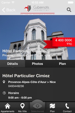 Gubernatis Immobilier screenshot 4