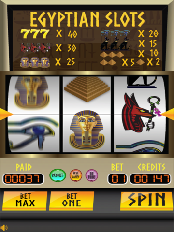 Screenshot #4 pour Egyptian Slots - Machines à sous de casino gratuits