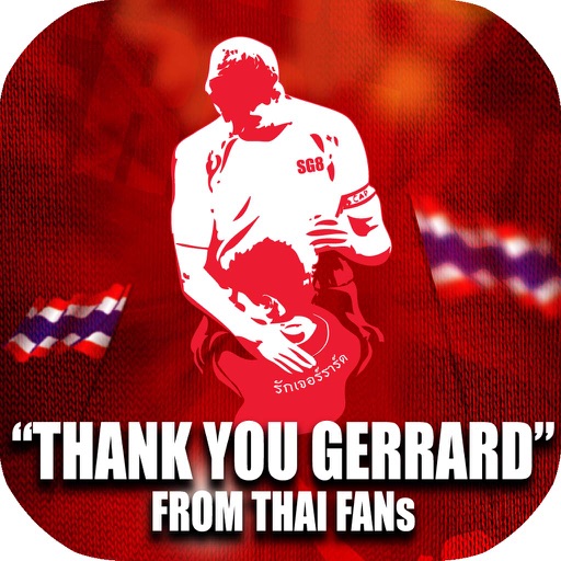 Thank You Gerrard from Thai Fans icon