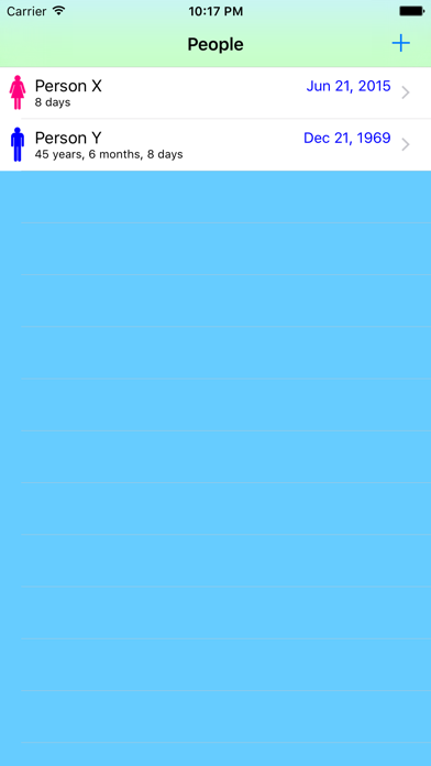 Screenshot #1 pour AgeBreakdown